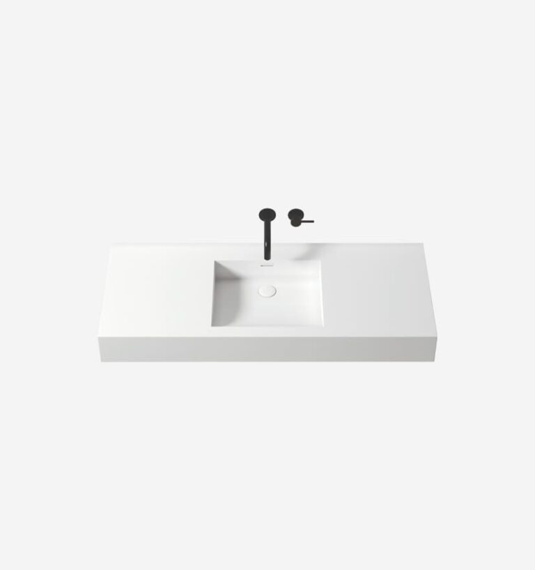 Geo Centered Single Vanity - Clay Brook
